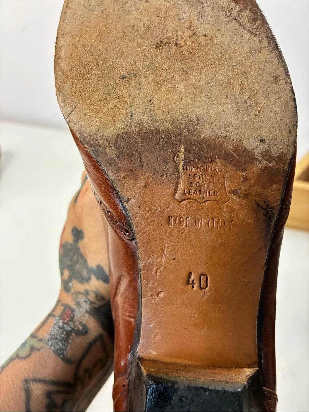 Moda Magnus Made in Italy 40EU LEA  Ankle Boots Victorian Pixie Granny Chic Boho